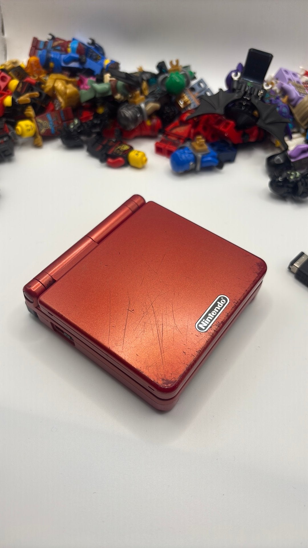 Gameboy Advance SP Rood, Ophalen of Verzenden, Gebruikt