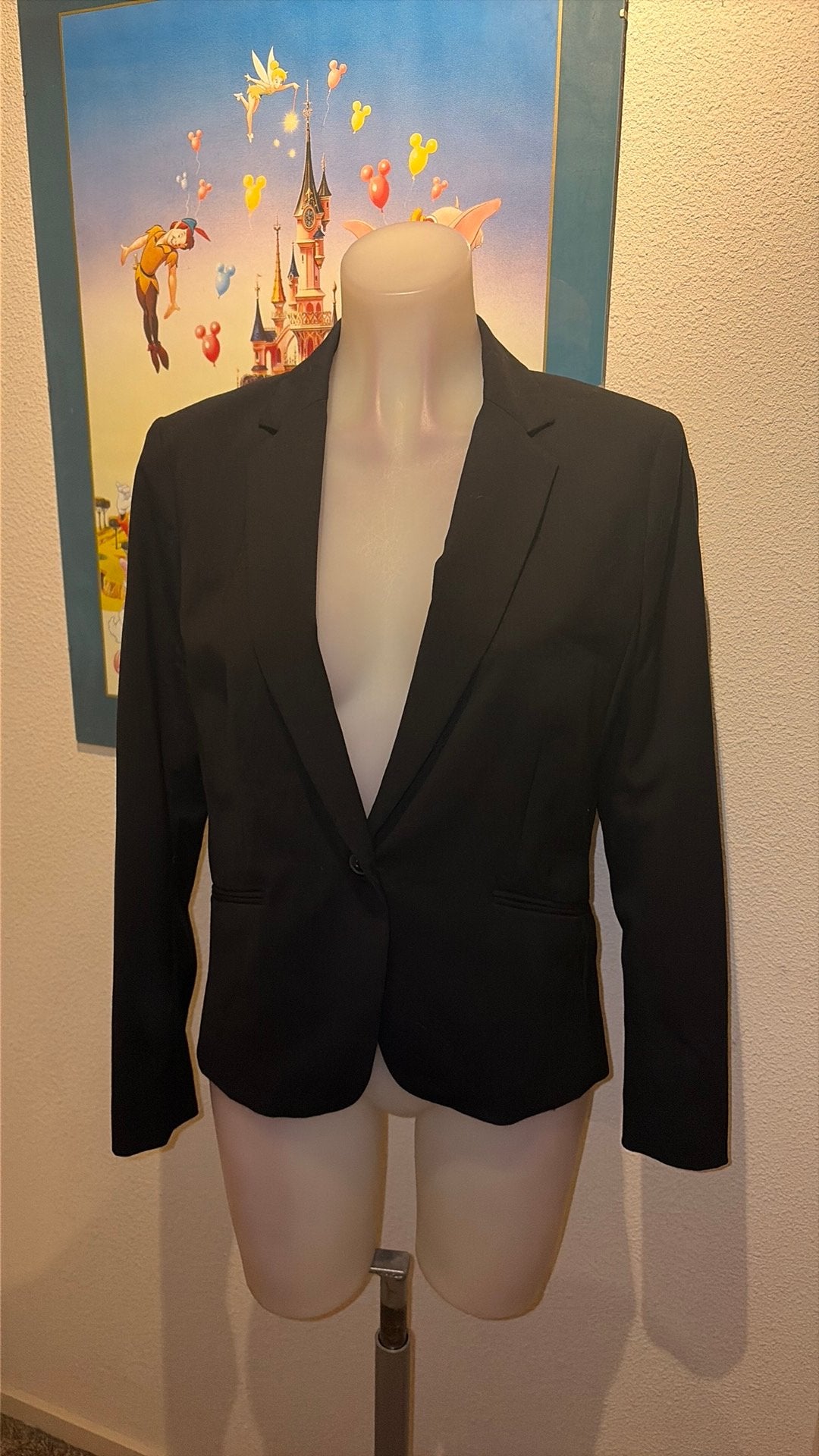 Zwart colbert maat 40 merk H&M, Kleding | Dames, Maat 38/40 (M), Zwart, Ophalen of Verzenden, Jasje
