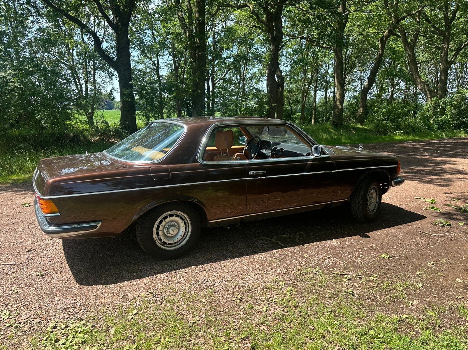 Mercedes-Benz 200-Serie 2.7 280 CE 1977 Bruin, foto 2