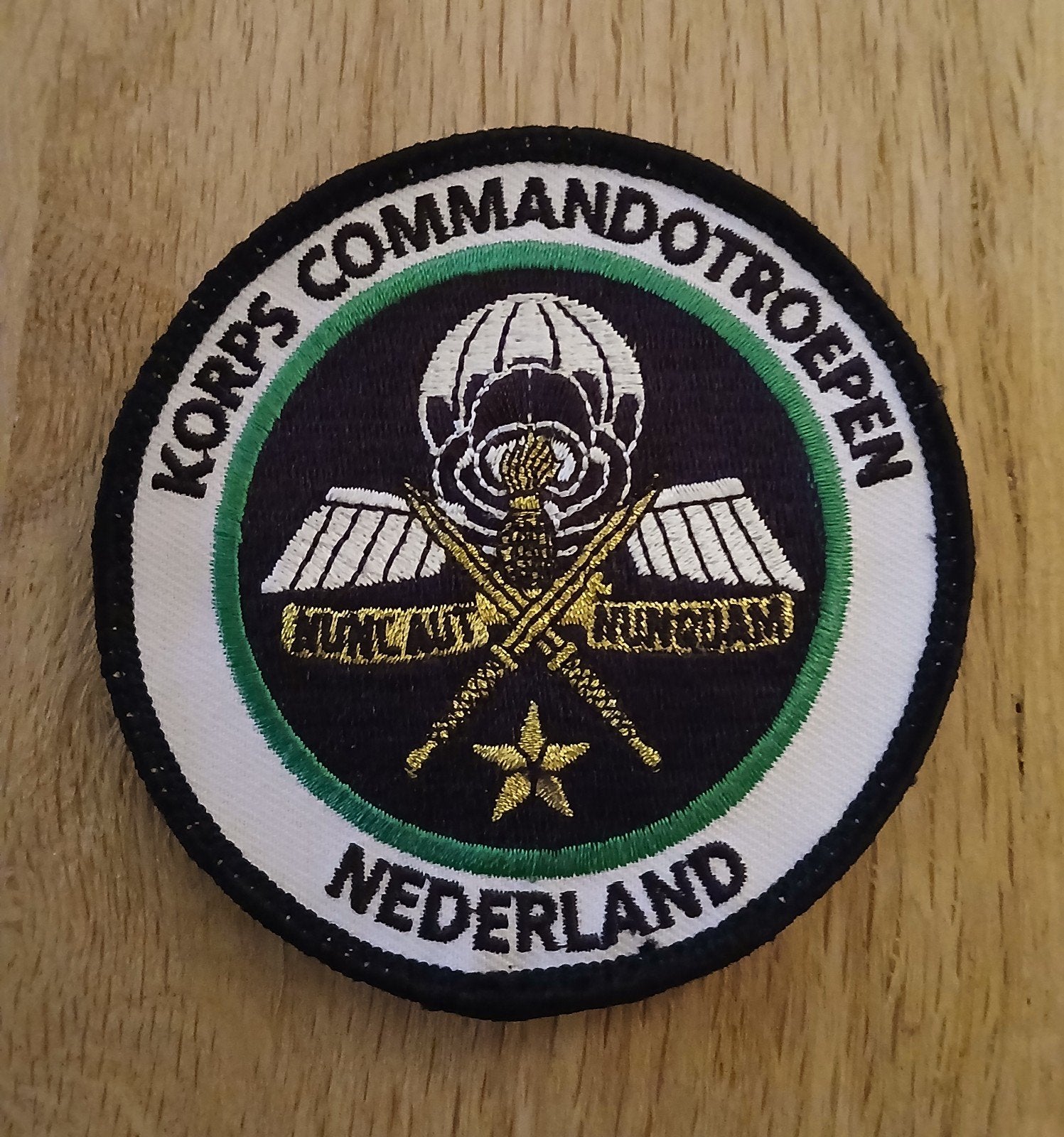 patch : korps commandotroepen Nederland, Verzamelen, Ophalen of Verzenden, Landmacht, Nederland, Embleem of Badge