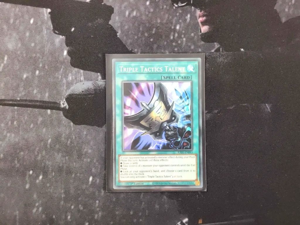 Yu-Gi-Oh! Triple Tactics Talent (RA01-EN063) kaart, Ophalen of Verzenden, Nieuw, Losse kaart, Foil