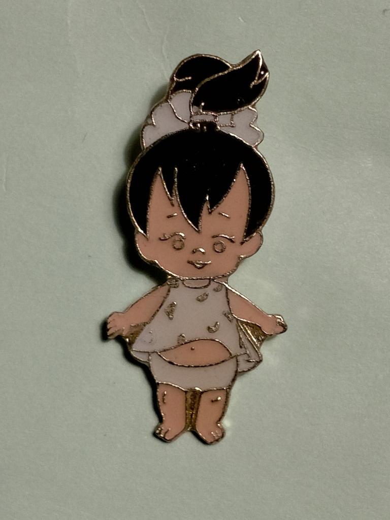 The Flintstones Flinstones Pebbles kind strip tekenfilm pin, Ophalen of Verzenden, Gebruikt, Overige onderwerpen