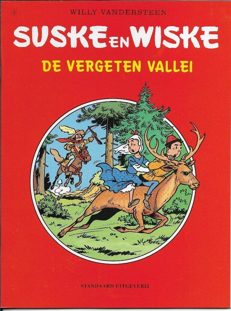 Suske en Wiske - De vergeten vallei (AH), Eén stripboek, Ophalen of Verzenden, Zo goed als nieuw