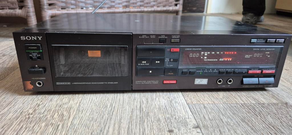 Sony Stereo Cassette deck TC-FX705, Ophalen, Sony