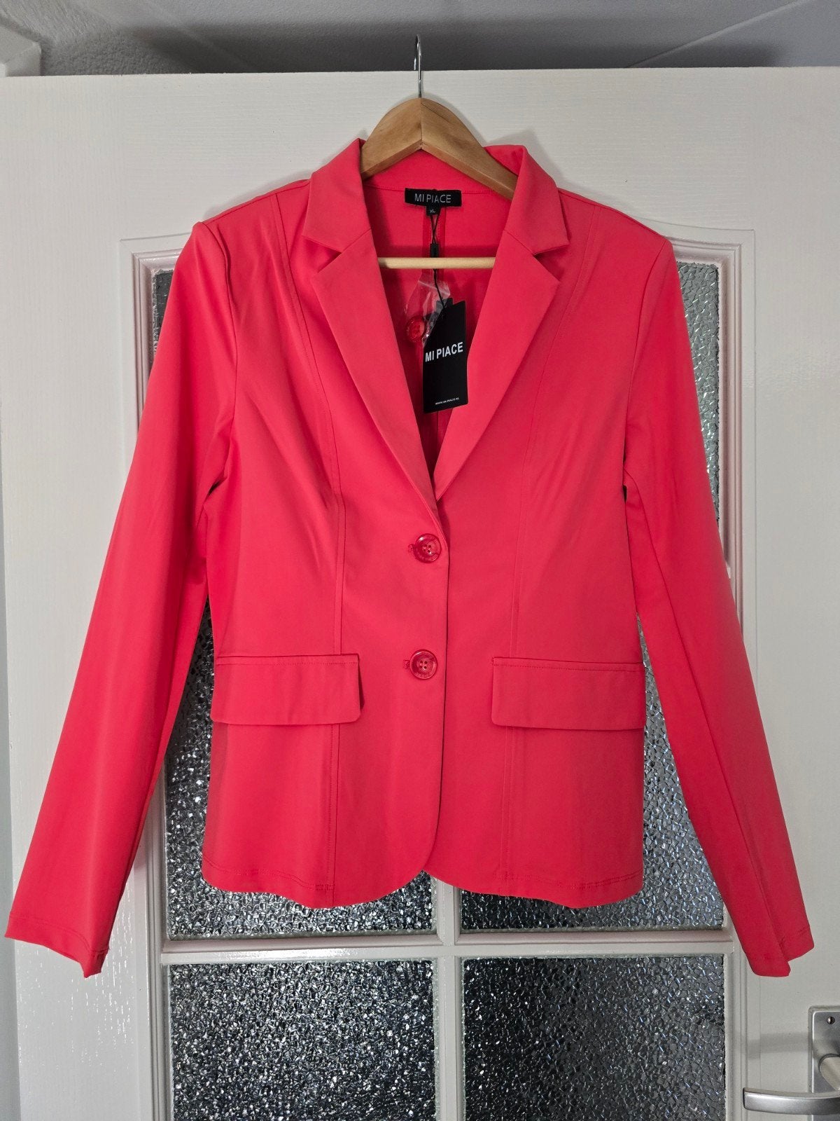 Nieuw mi piace blazer xl koraal, Ophalen of Verzenden, Nieuw, Maat 46/48 (XL) of groter, Rood
