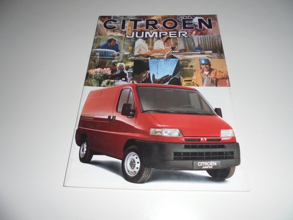 brochure Citroen Jumper  1994, Ophalen of Verzenden, Zo goed als nieuw, Citroën