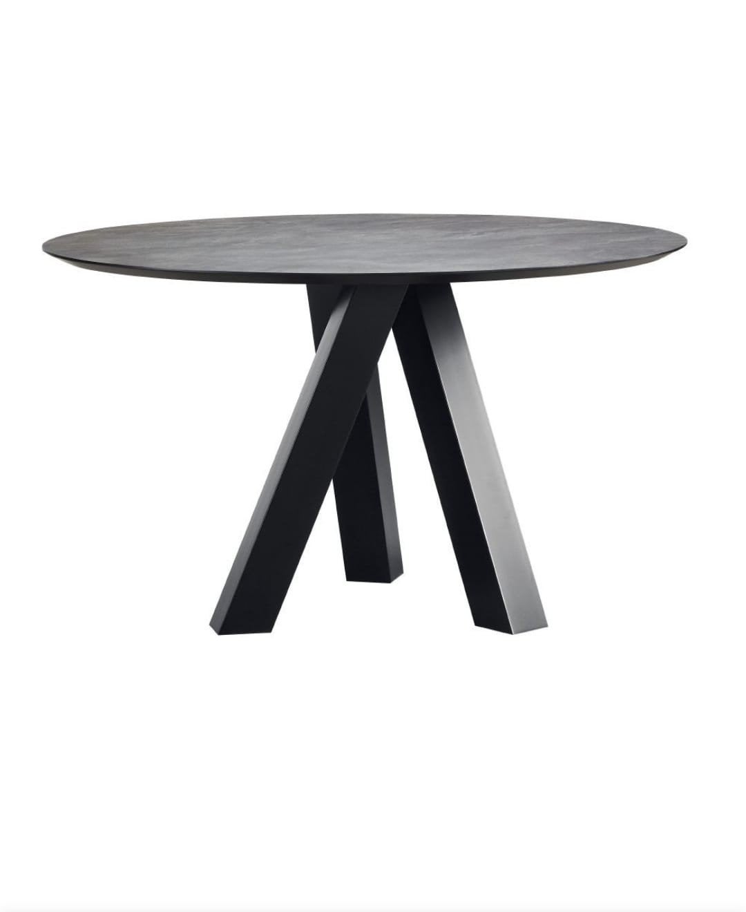 Eetkamertafel Canarias Rond,  diameter130 cm, Rond, Ophalen of Verzenden, Zo goed als nieuw, 100 tot 150 cm