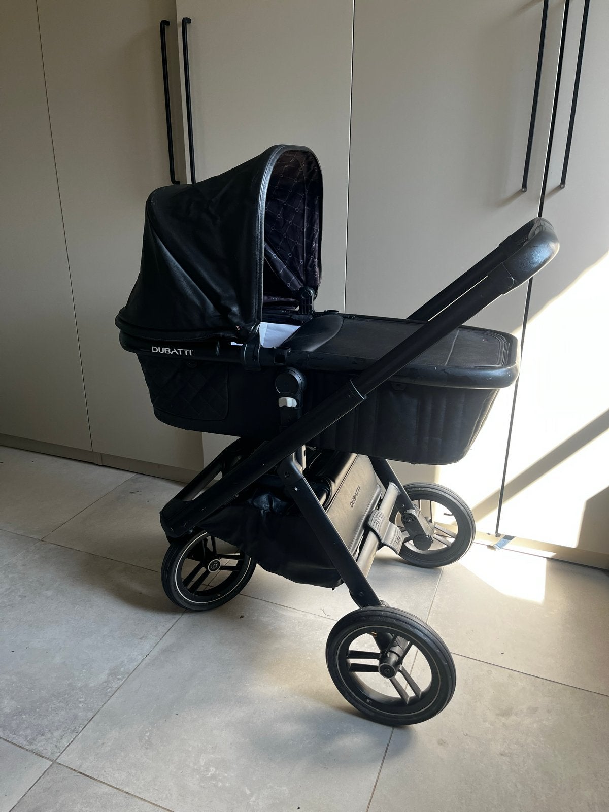 Complete Dubatti kinderwagen met accessoires, Kinderen en Baby's, Kinderwagens en Combinaties, Zo goed als nieuw, Combiwagen, Met reiswieg