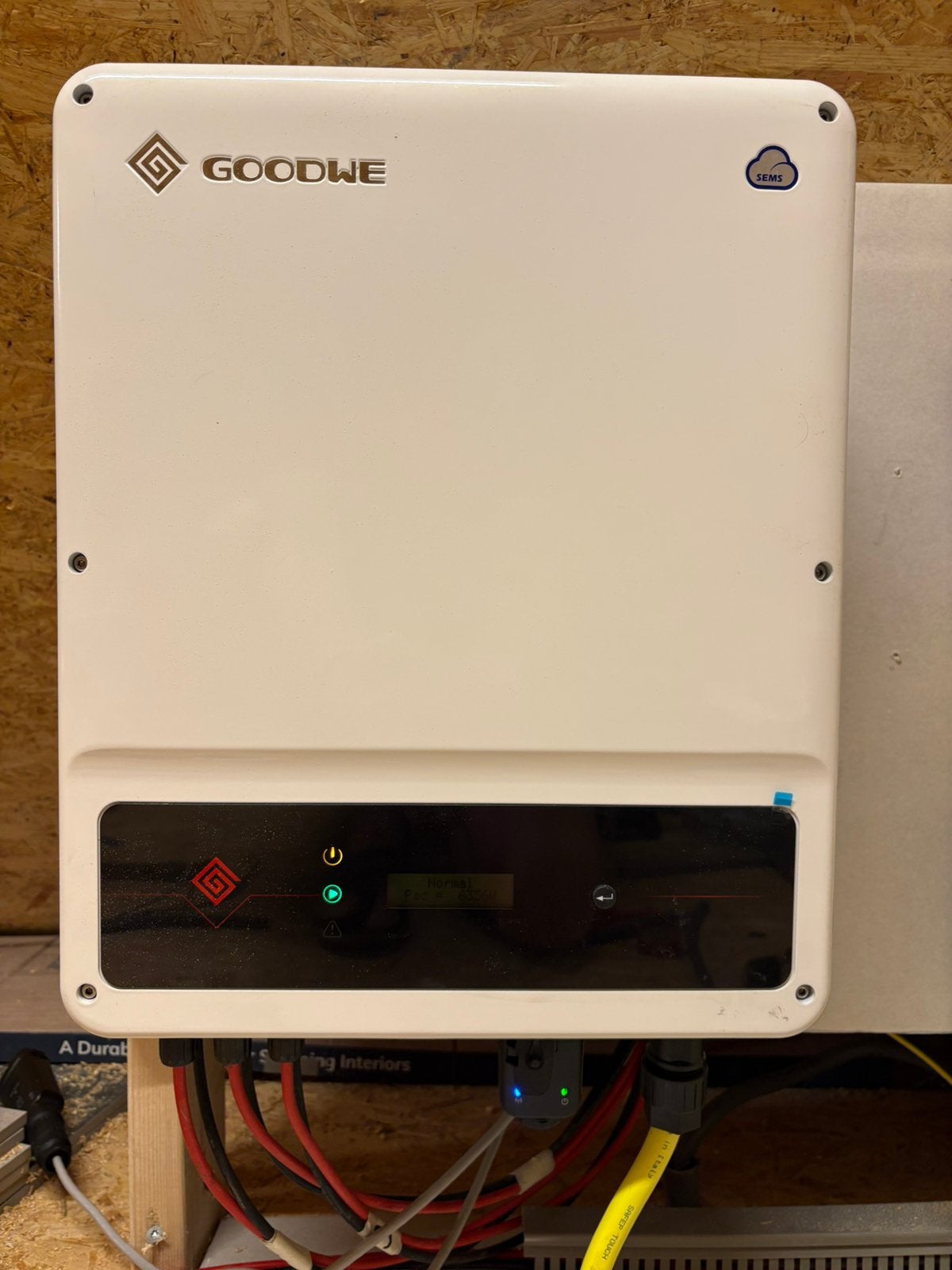 Goodwe omvormer GW 12KT-DT, Ophalen, Zo goed als nieuw, Compleet systeem