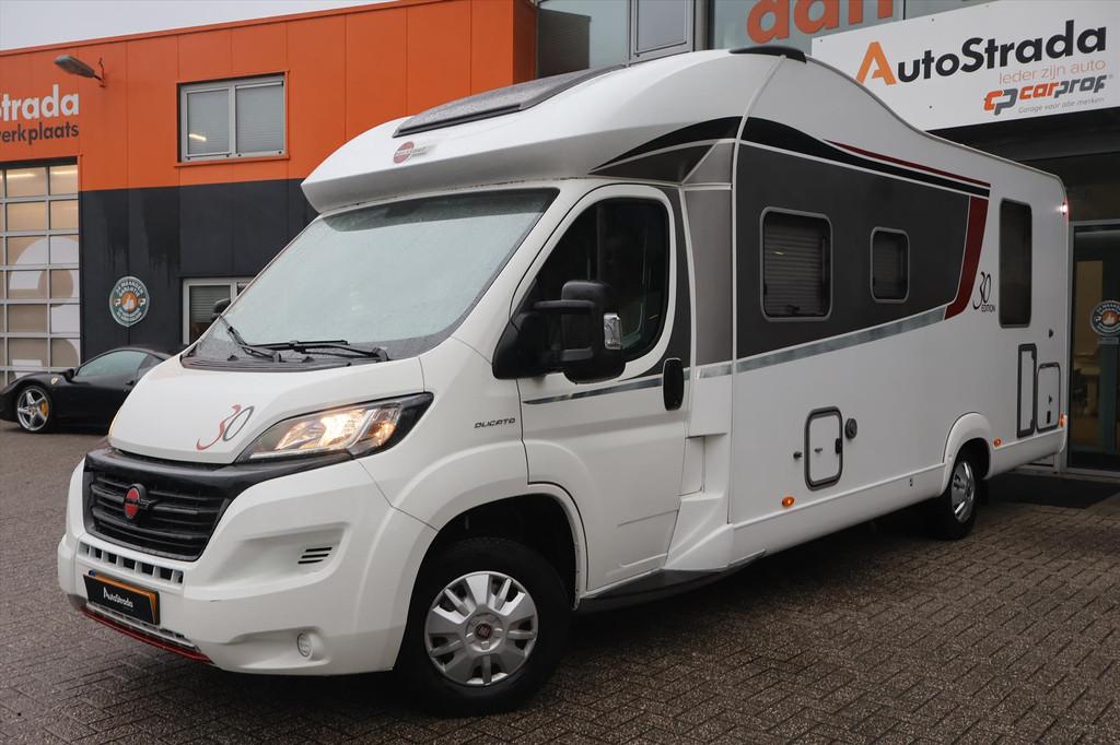 Buerstner Bt 7342 Ducato Editon 30 2.3 D 130PK | Leder inter, Caravans en Kamperen, Bedrijf, Elektrische ramen, Airbags, Bürstner