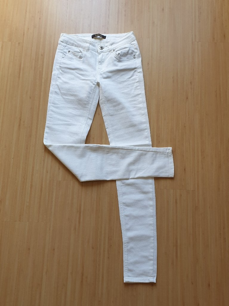 Supertrash Jeans maat 25 / XS, Ophalen, Supertrash, Wit, Zo goed als nieuw
