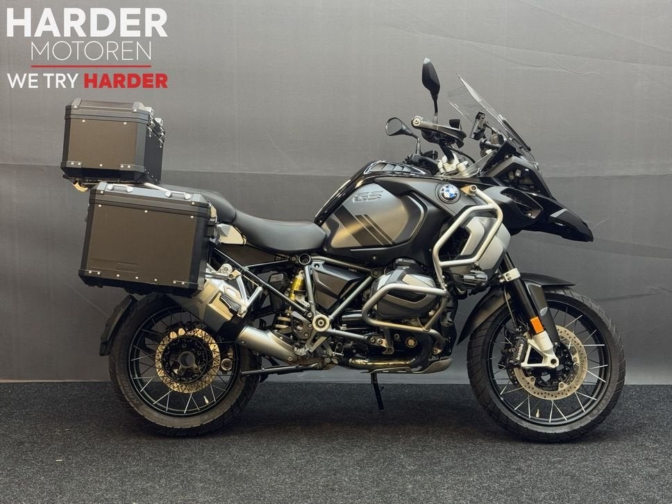 BMW R 1250 GS ADVENTURE TRIPLE BLACK/BOMVOL/GARANTIE, 2 cilinders, 1254 cc, Motorrijbewijs A, Bedrijf