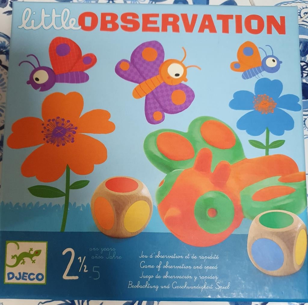 Djeco Little Observation spel - Leuk educatief spel!, Ophalen of Verzenden, Zo goed als nieuw, Djeco