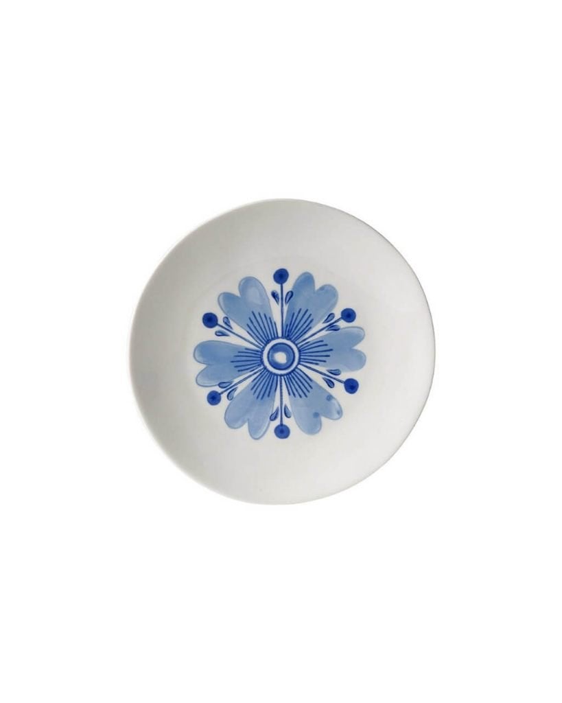 Heinen Delfts Blauw Majolica gebaksbord 15 cm, Overige merken, Ophalen of Verzenden, Delftsblauw, Bord(en)