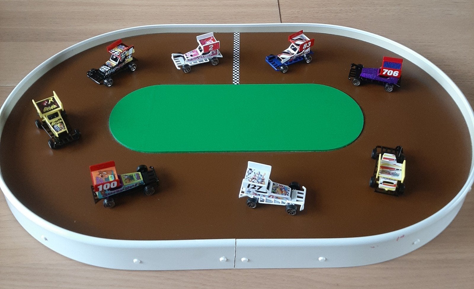 stockcar F1/F2 Racebaan met stockcars, Ophalen of Verzenden, Nieuw, Auto