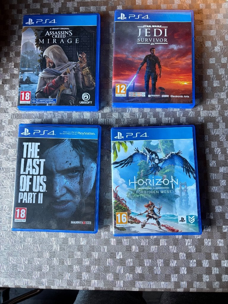 Ps4 games, 1 speler, Ophalen, Zo goed als nieuw, Vanaf 18 jaar