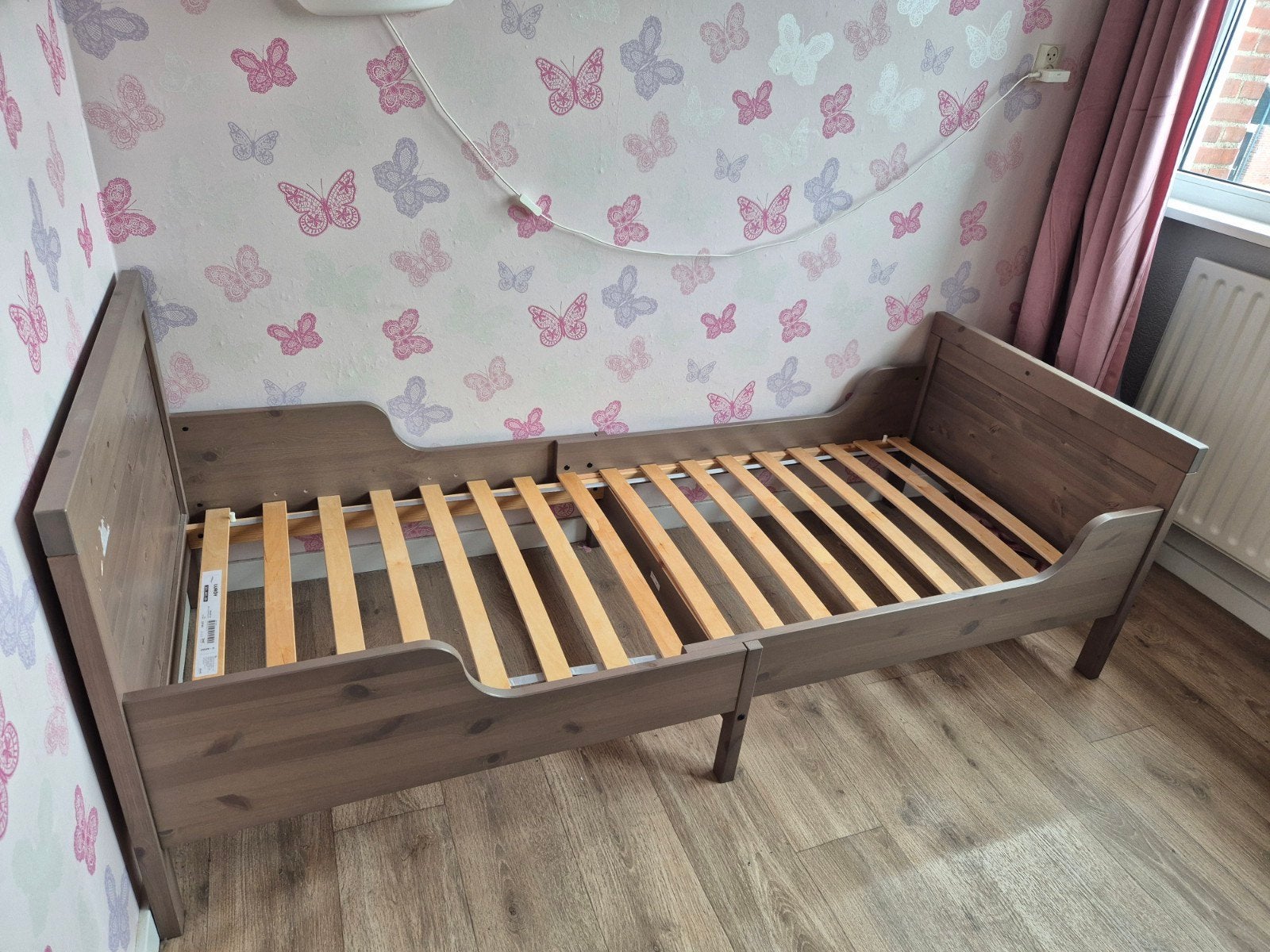 IKEA Sundvik Peuterbed met Lattenbodem, Lattenbodem, Gebruikt, 70 tot 85 cm, 140 tot 160 cm