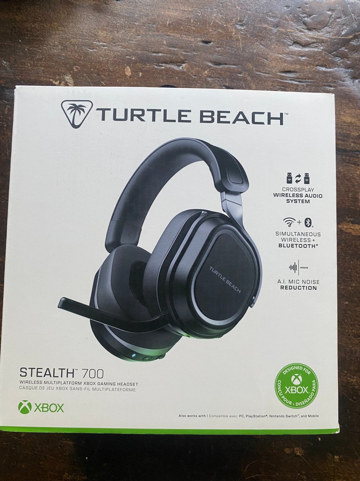 Turtle beach 700 bleutooth game koptelefoon, Computers en Software, Headsets, Ophalen of Verzenden, Zo goed als nieuw
