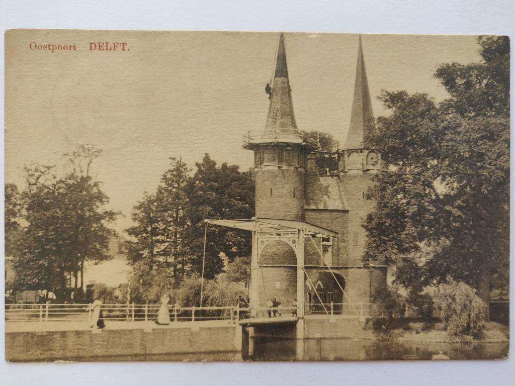 X1281 Delft 1910, Ophalen of Verzenden, Voor 1920, Zuid-Holland