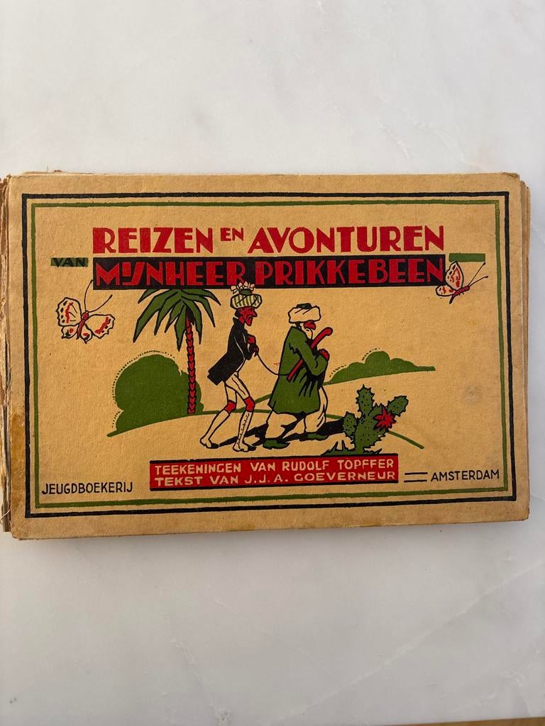 Reizen en Avonturen van Mijnheer Prikkebeen, Ophalen of Verzenden, Gelezen, Fictie algemeen