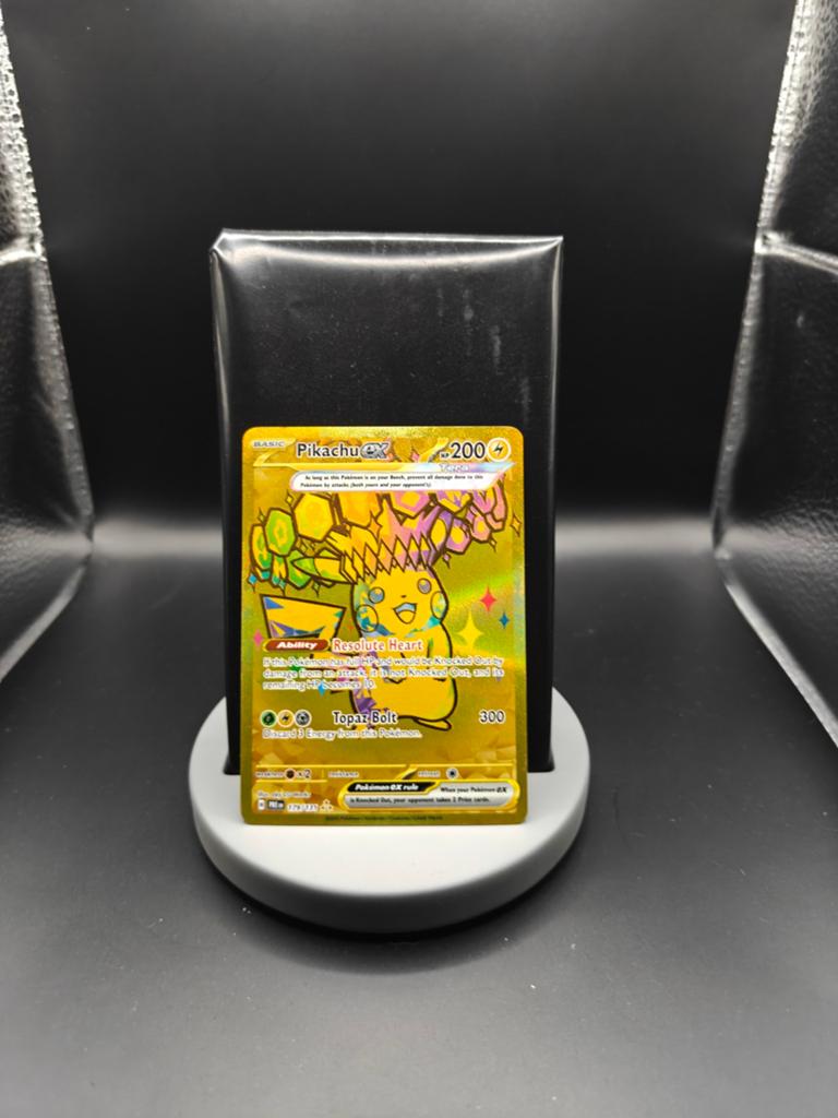 Pikachu EX 179/131 Prismatic Evolutions - Pokemon Kaart, Ophalen of Verzenden, Zo goed als nieuw, Losse kaart, Foil