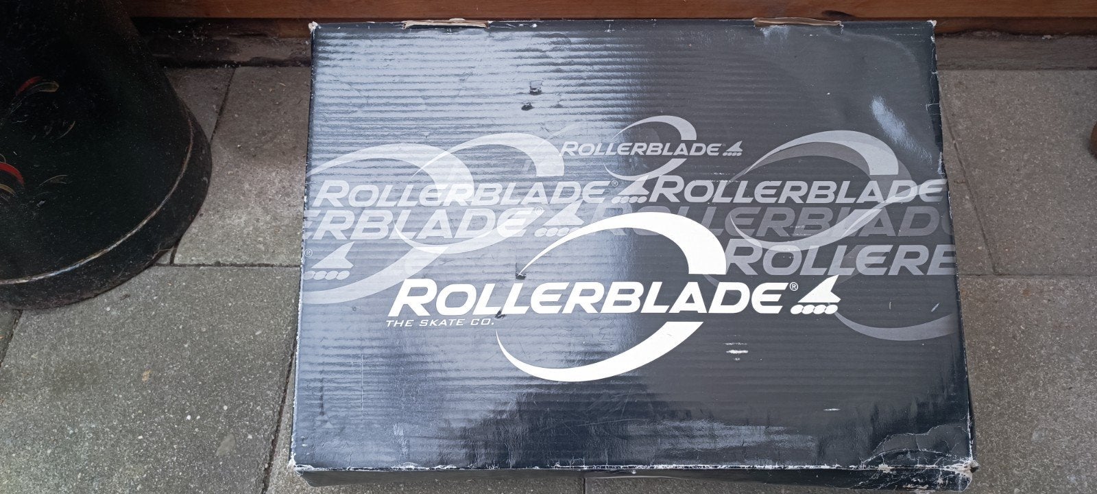 skeelers maat 42,5 met knie-, elleboog- en handbescherming., Dames, Nieuw, Inline skates 4 wielen, Ophalen