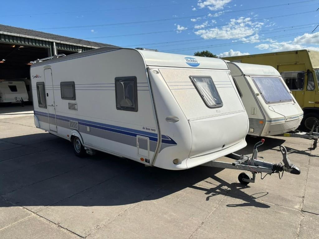 Te koop: Hobby 24 De Luxe Easy, Caravans en Kamperen, Caravans, Rondzit, Hobby, Particulier, Tot en met 6