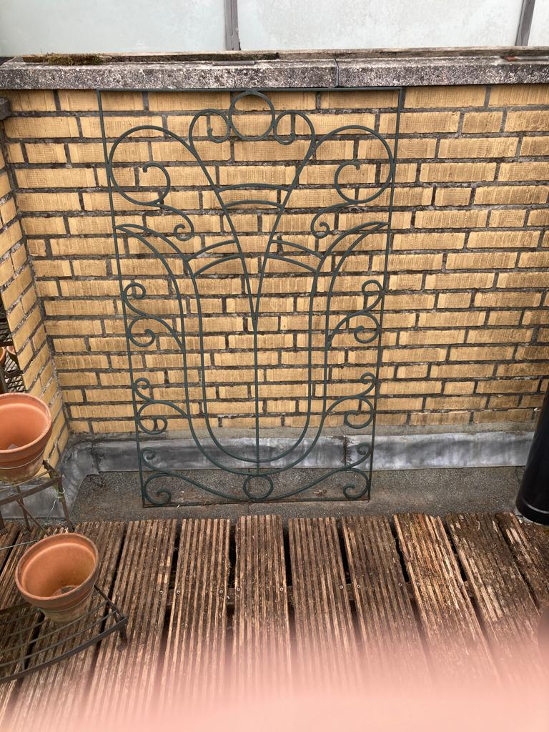 Smeedijzeren hekwerk, Ophalen, Gebruikt, IJzer, Sierhekwerk