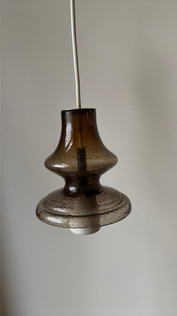 Raak hanglamp Carthago, Gebruikt, Vintage, Ophalen of Verzenden, Glas