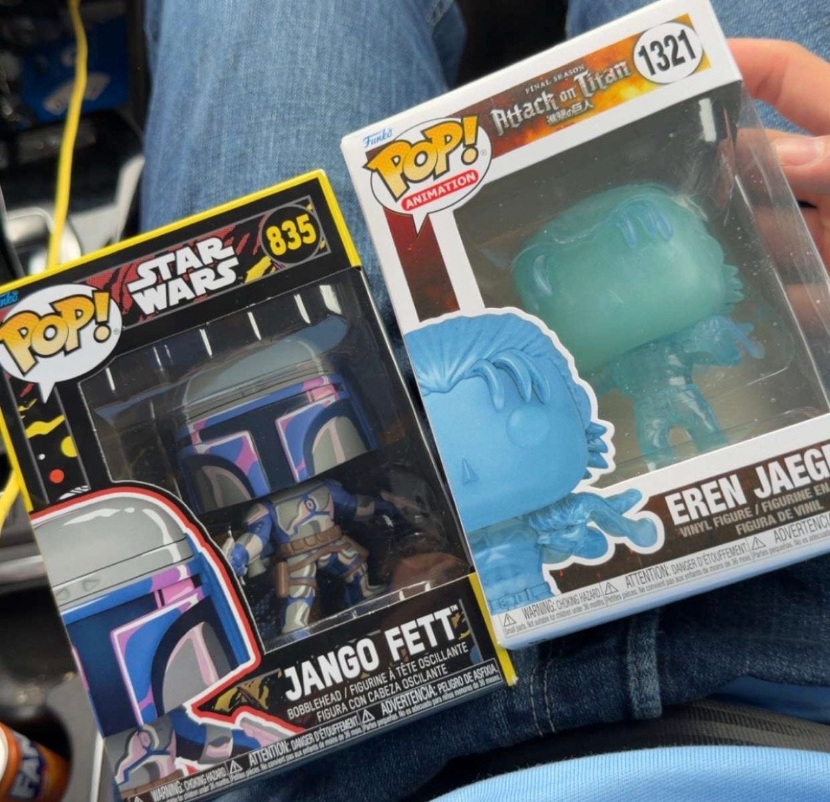 Funko Pop! Jango Fett & Eren Jaeger (Attack on Titan), Ophalen of Verzenden, Nieuw