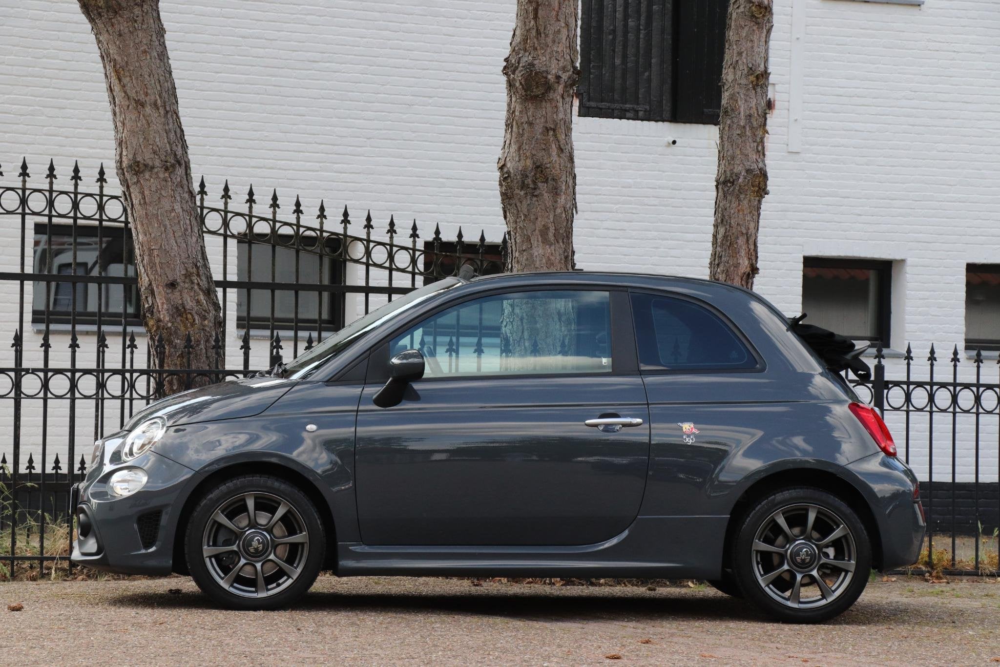 Fiat 500 C 1.4 T-Jet Abarth 595, Auto's, Voorwielaandrijving, Stof, Gebruikt, Euro 6