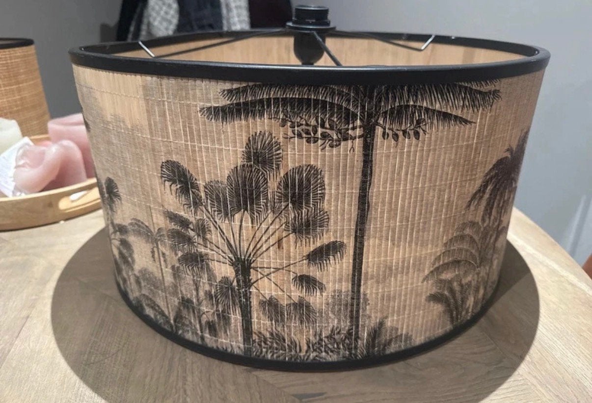 Zara home lamp, Verzenden, Zo goed als nieuw, Rond