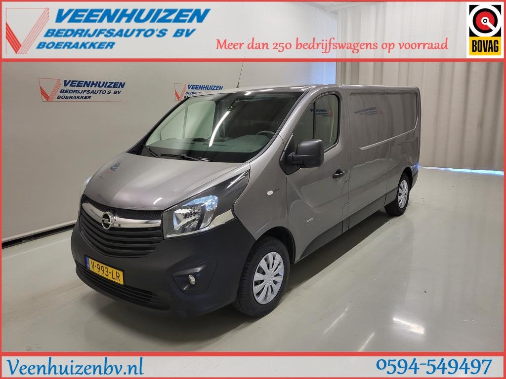 Opel Vivaro 1.6CDTI 122pk L2/H1 Trekhaak Euro 6! (bj 2018), Auto's, Bestelauto's, Voorwielaandrijving, Gebruikt, Euro 6, 4 cilinders