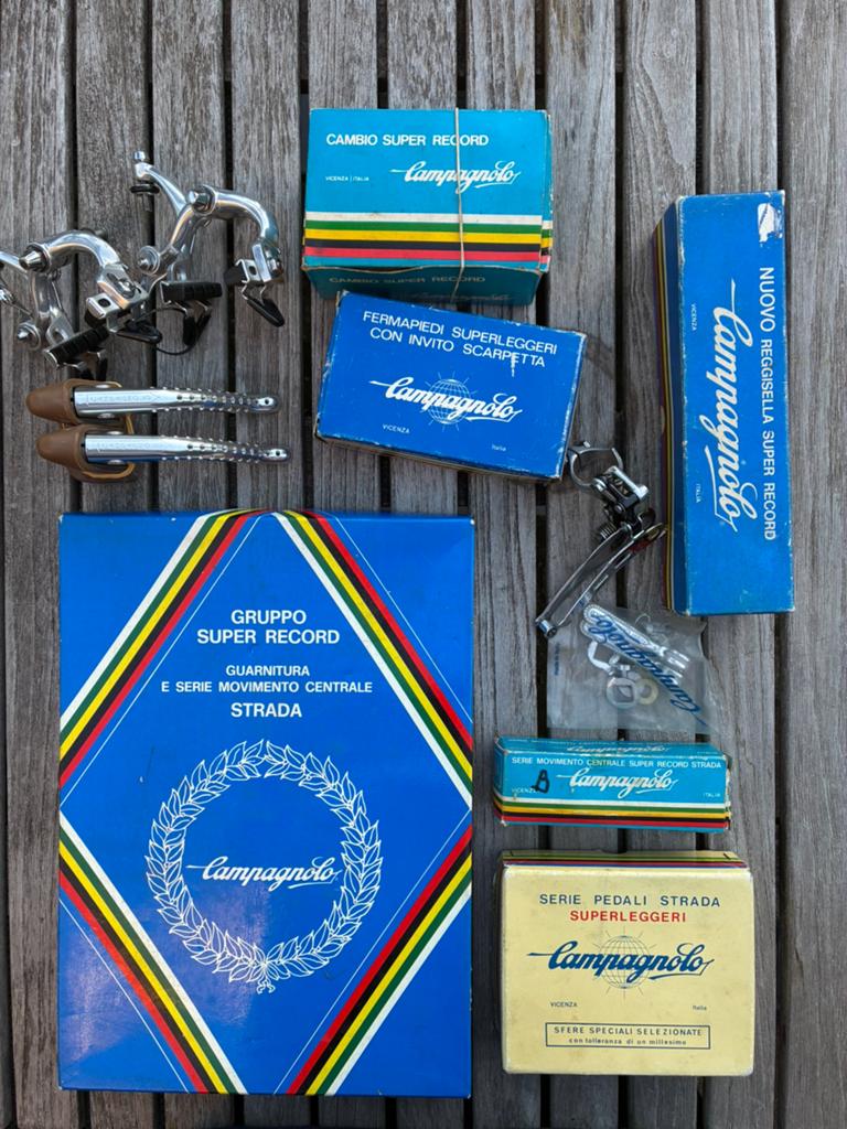 Campagnolo Super Record onderdelen- Nieuw, Fietsen en Brommers, Fietsonderdelen, Ophalen, Nieuw