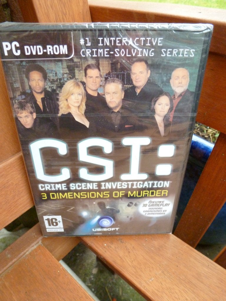 CSI 3 dimensions of murder pc dvd rom, Avontuur en Actie, 1 speler, Ophalen of Verzenden, Zo goed als nieuw