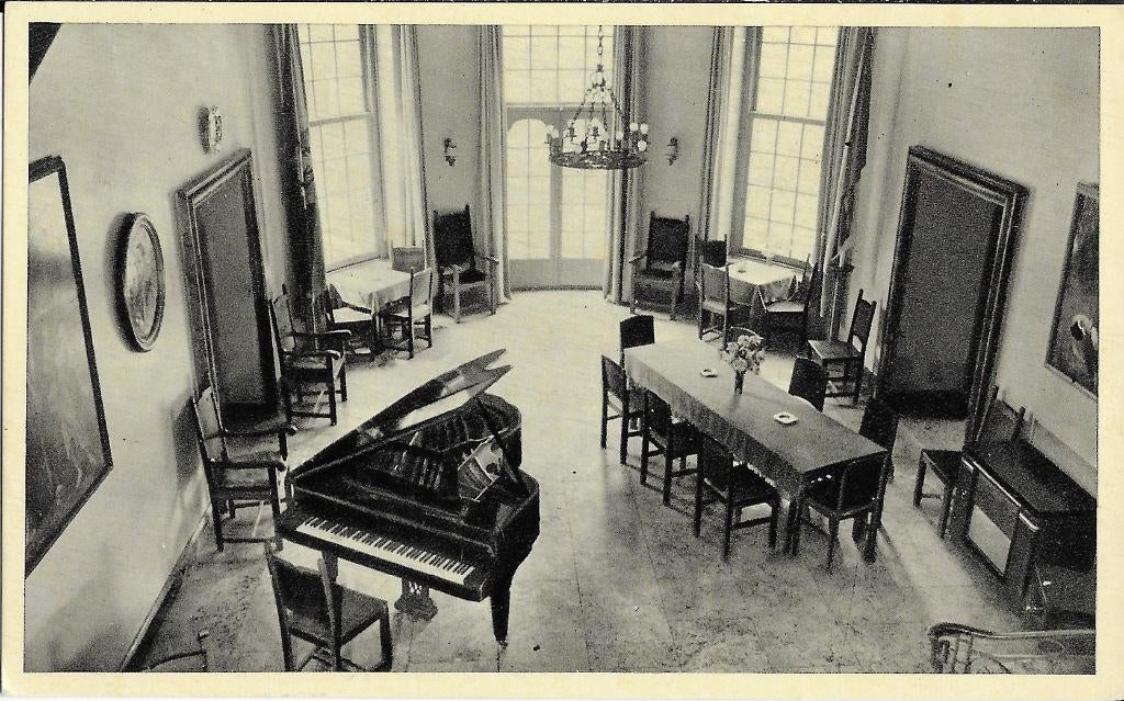 Zeist, KSG De Breul, Katwijk, piano, interieur, Verzenden, 1940 tot 1960, Utrecht