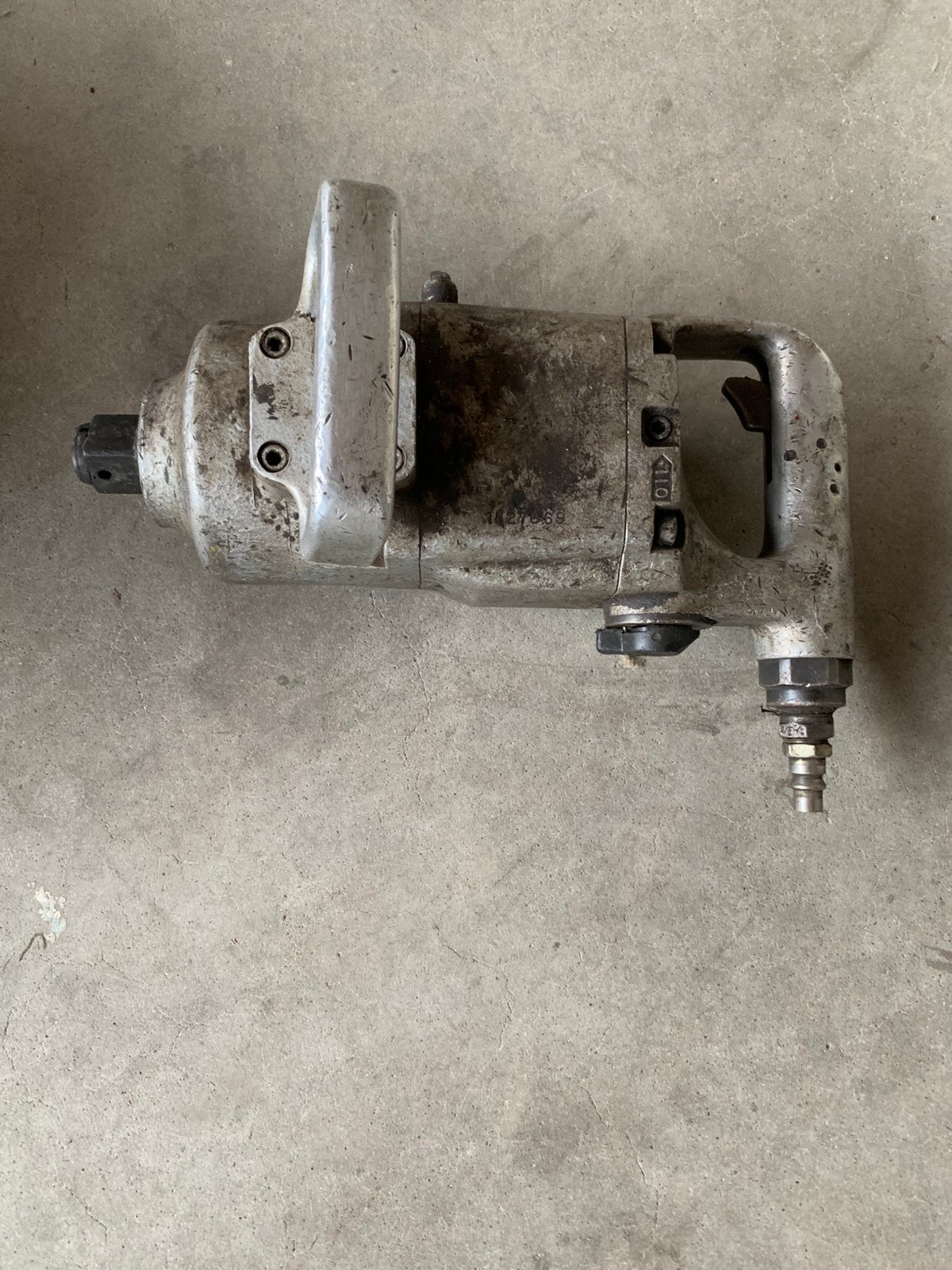 Luchtsleutel / Slagmoersleutel Heavy Duty, Ophalen, Gebruikt