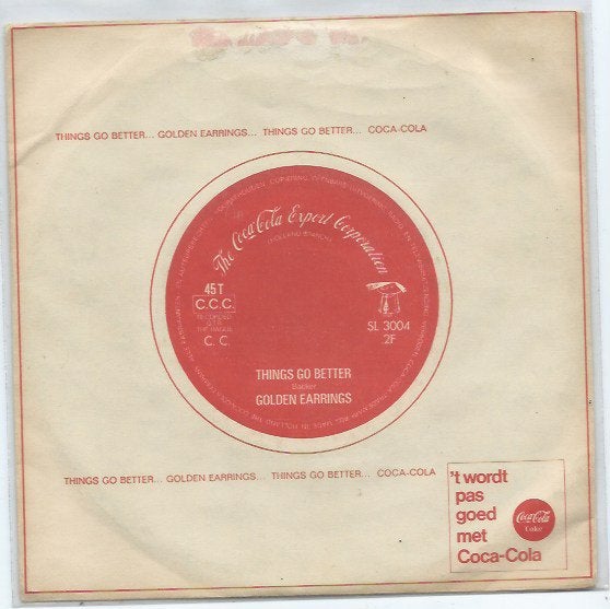 Nederbeat- The Golden Earrings- Things go Better, Gebruikt, Verzenden, 7 inch, Fotohoes