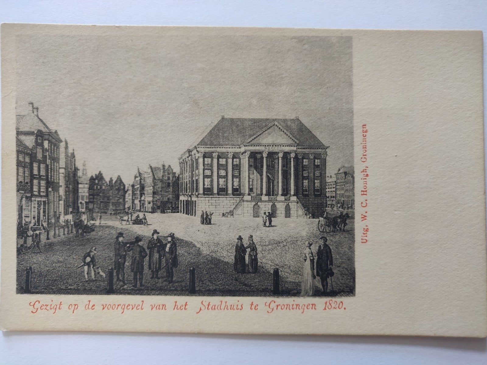 C303 Groningen, Verzamelen, Ansichtkaarten | Nederland, Ophalen of Verzenden, 1920 tot 1940, Groningen