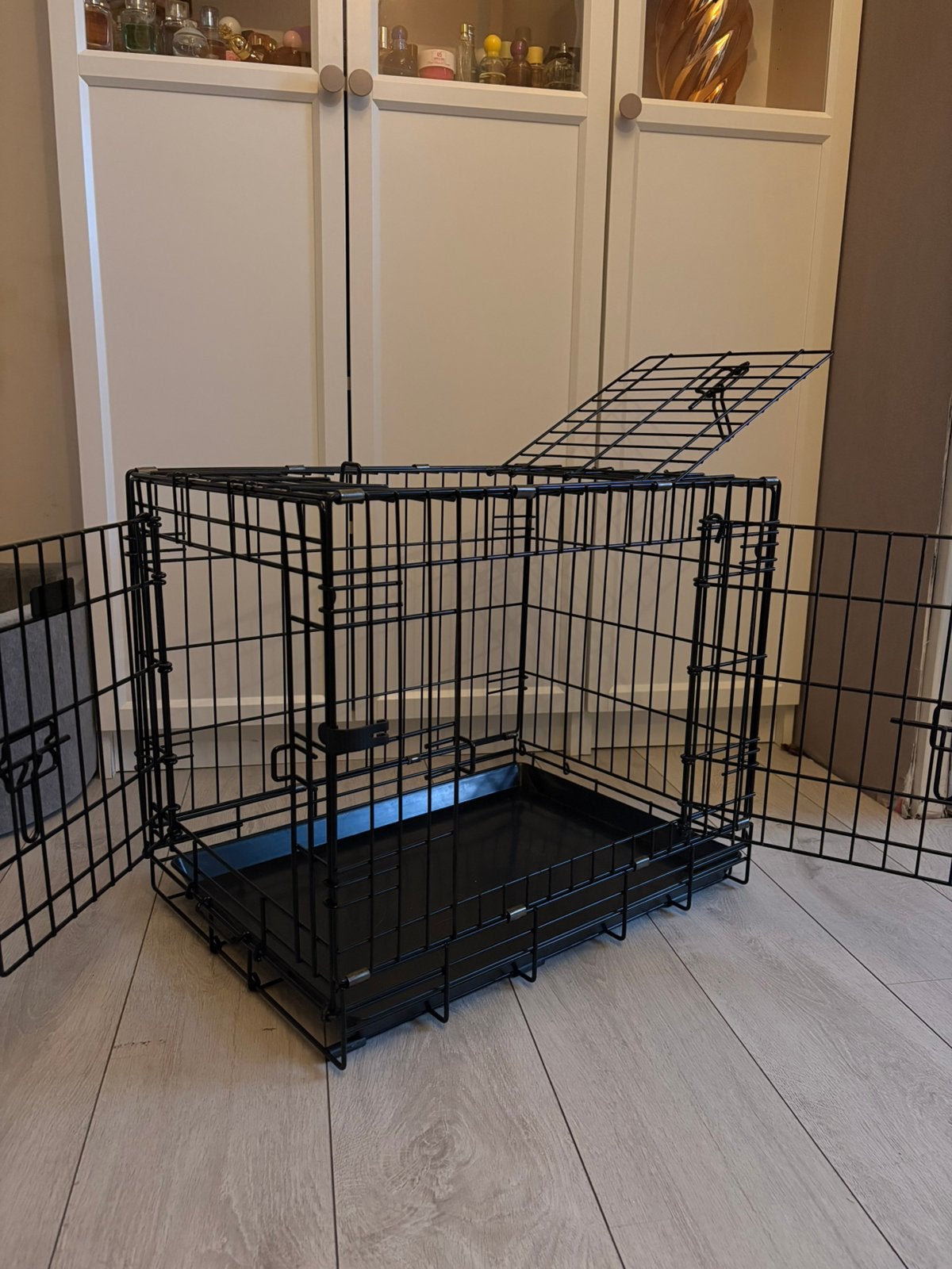 Hondenbench, Ophalen, Zo goed als nieuw, 75 tot 110 cm, Minder dan 65 cm