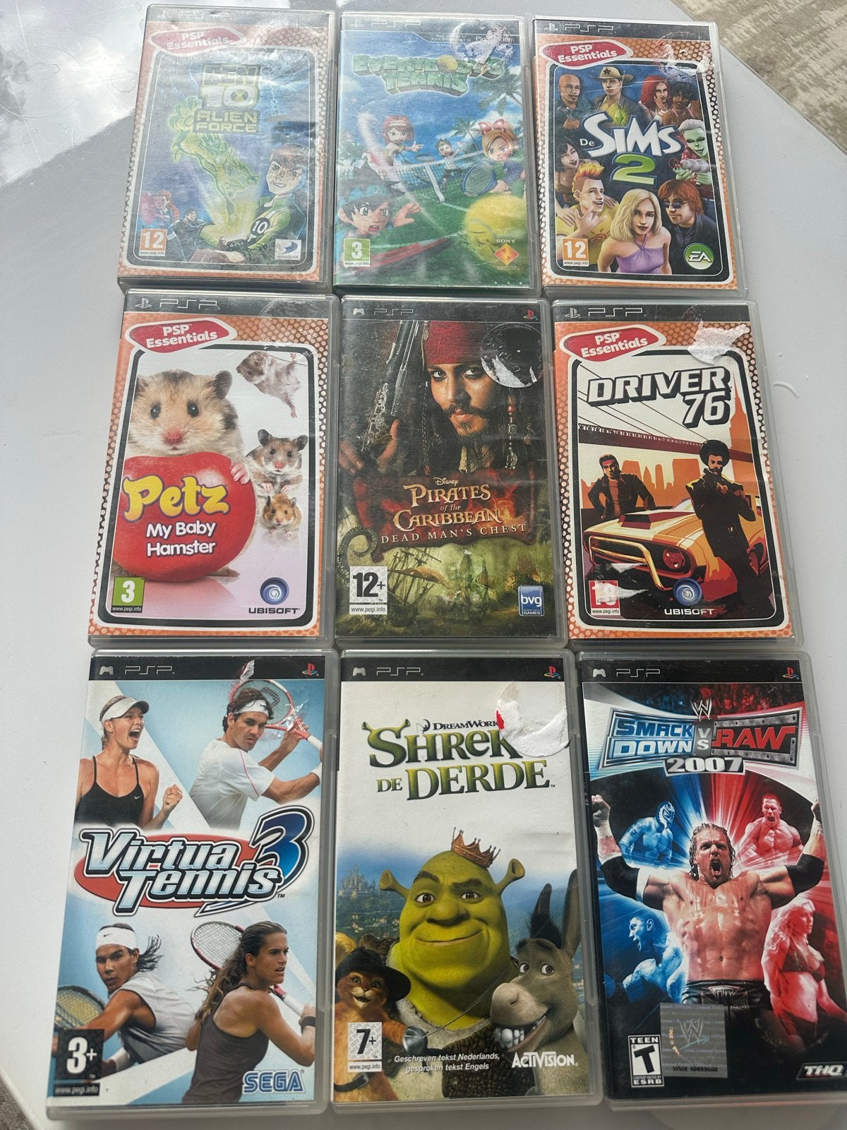 PSP Games Collectie: vanaf €6,- euro per stuks, Gebruikt, Overige genres, 1 speler, Ophalen of Verzenden