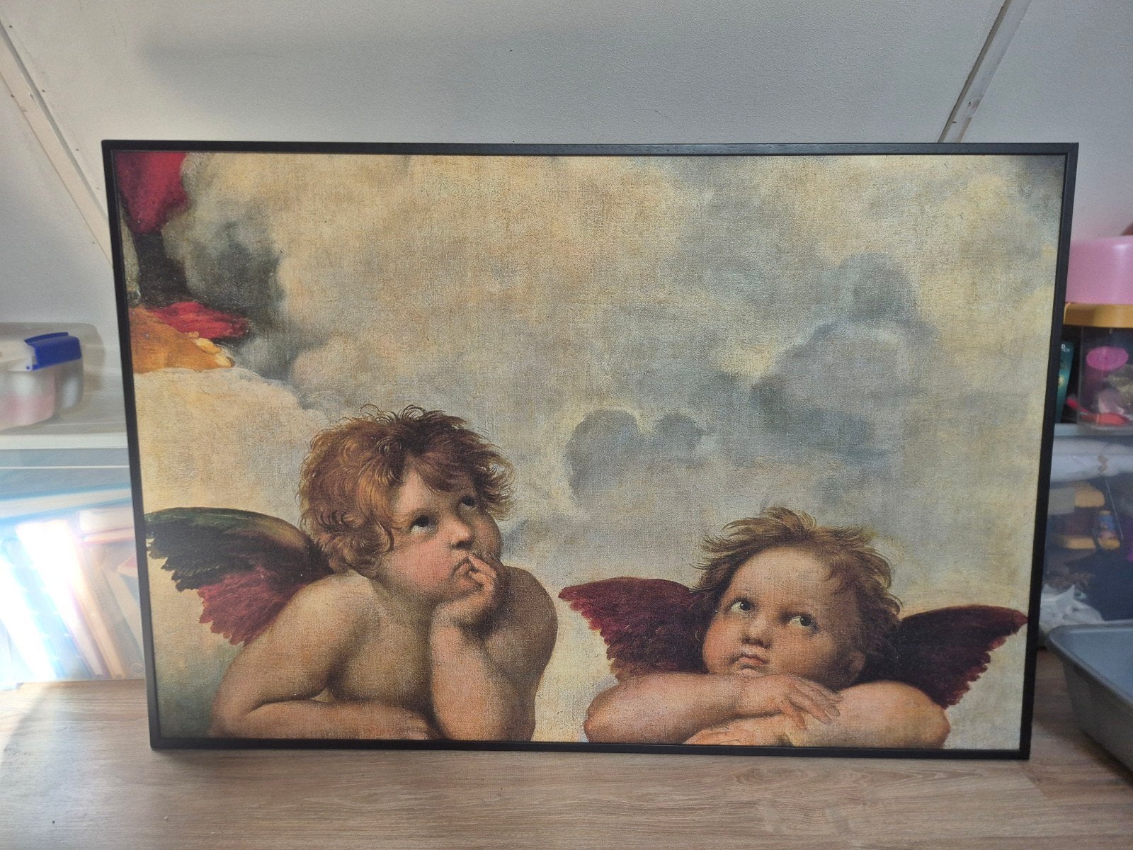 Rafaël Engelen Canvas Schilderij - 80x120 cm, Antiek en Kunst, Ophalen