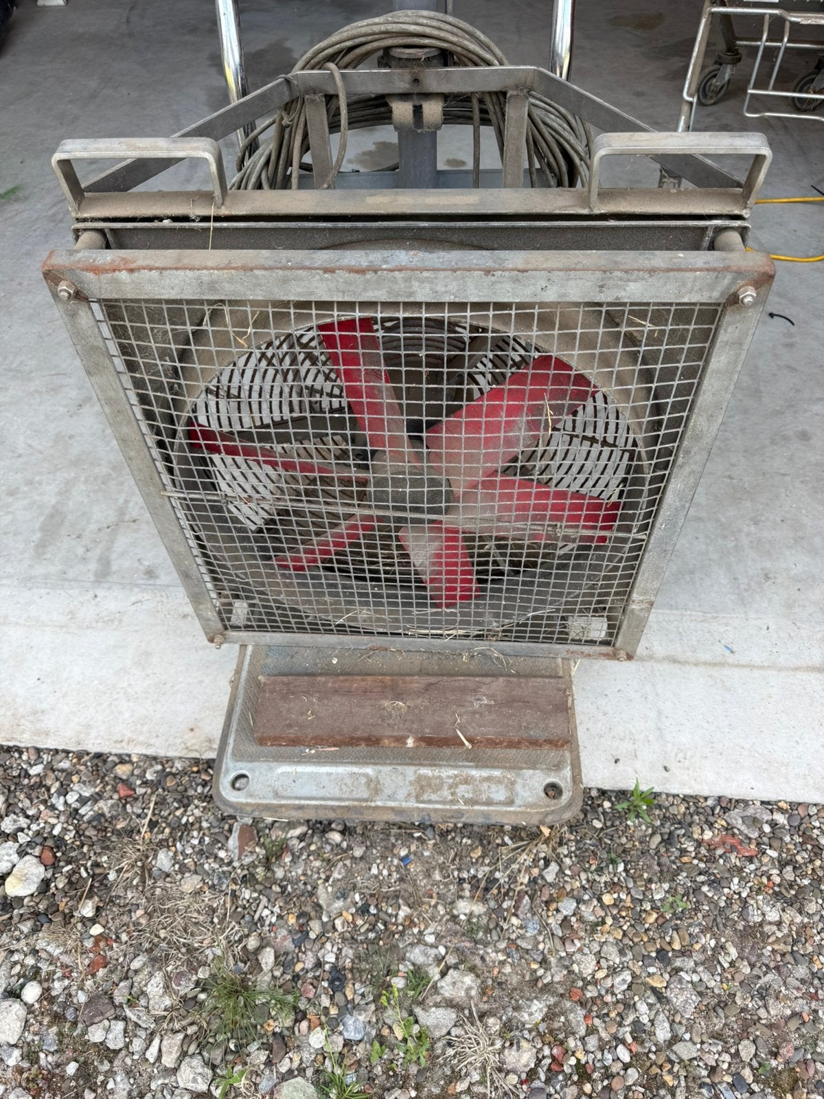 Stal of werkplaats ventilator, Ophalen, Gebruikt, Ventilator en Afzuiger
