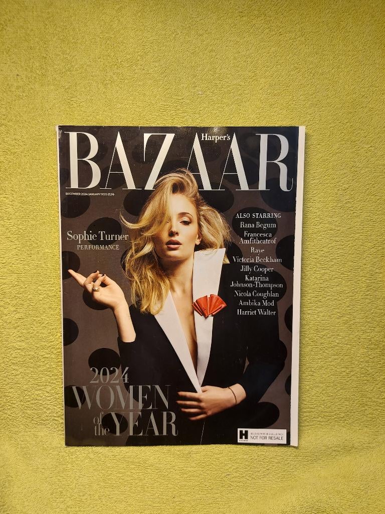 Harper's Bazaar. 2024. Women of the Year., Ophalen of Verzenden, Zo goed als nieuw, Glossy