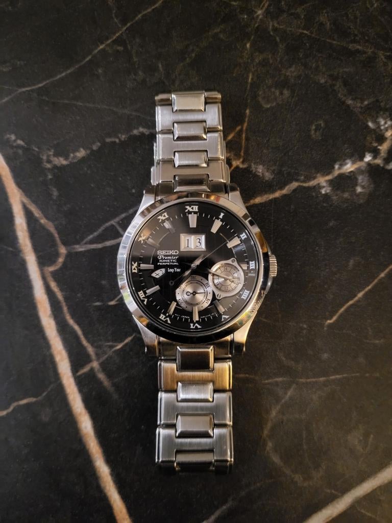 Seiko Premier kinetec Polshorloge, Ophalen of Verzenden, Seiko