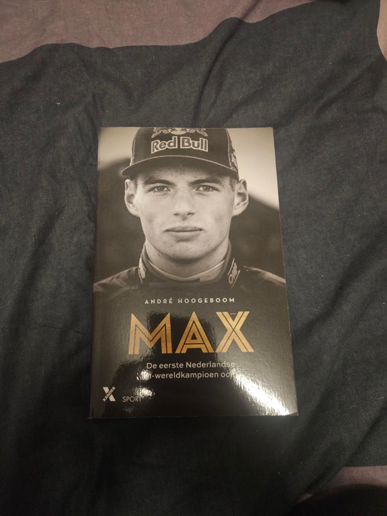 MAX: Het beste boek over Verstappen - André Hoogeboom, Ophalen of Verzenden, Nieuw, André Hoogeboom, Overige sporten