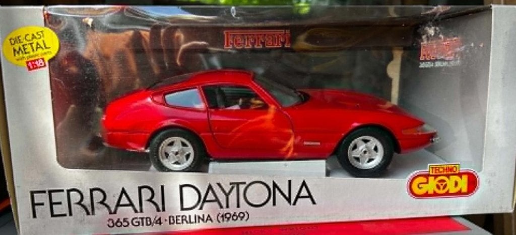 Techno Giodi Ferrari Daytona 1969, Verzenden, Zo goed als nieuw, Auto, Overige merken