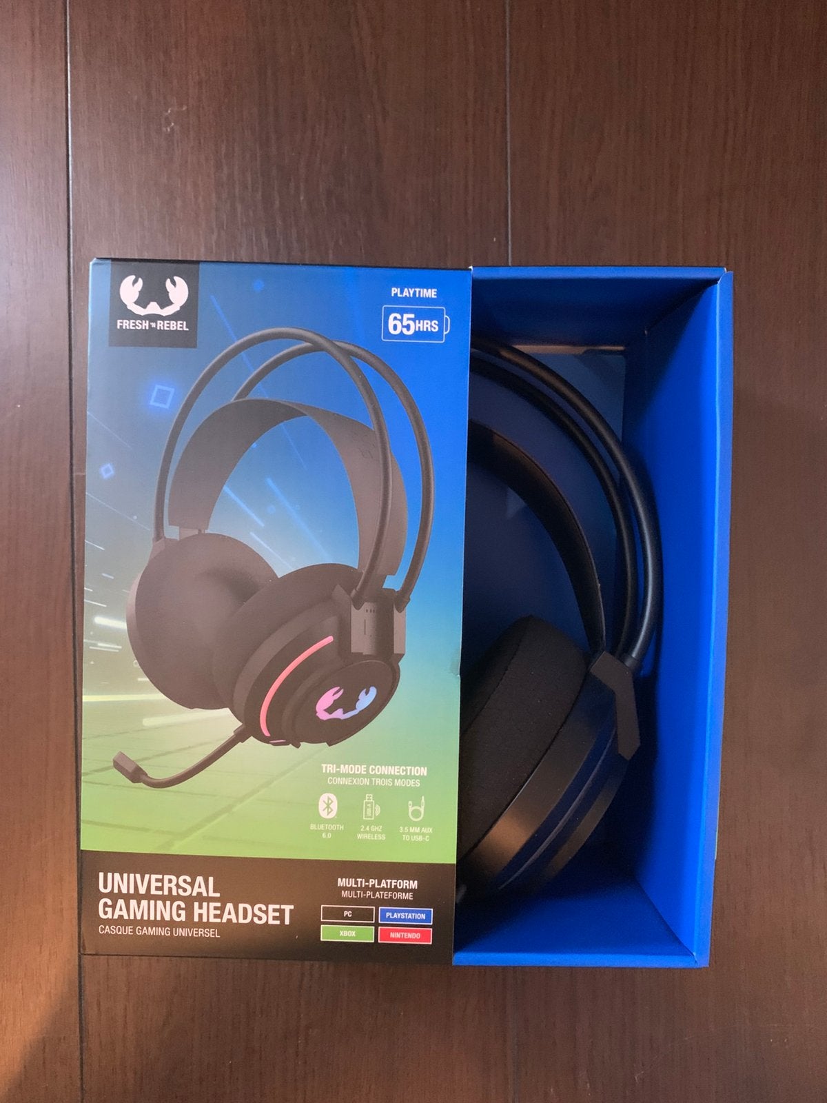 Gaming headset, Computers en Software, Headsets, Ophalen, Nieuw, Draadloos, Over-ear