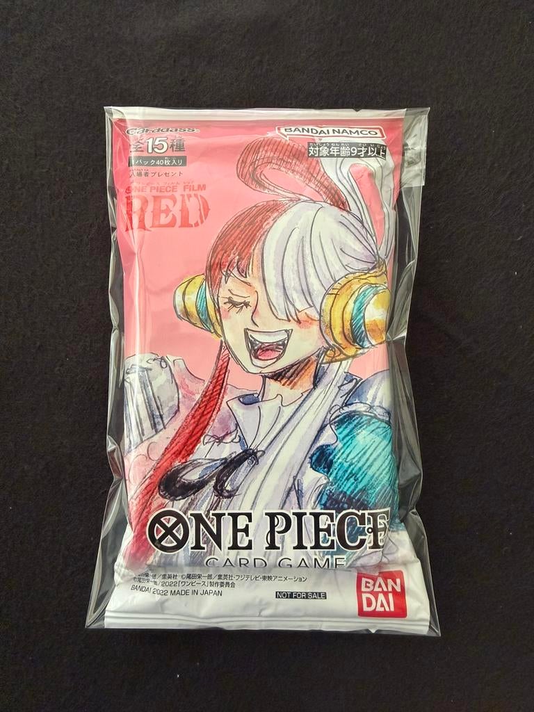 One Piece Film Red Promo Pack Tutorial Deck, Verzenden, Nieuw, Booster, Foil