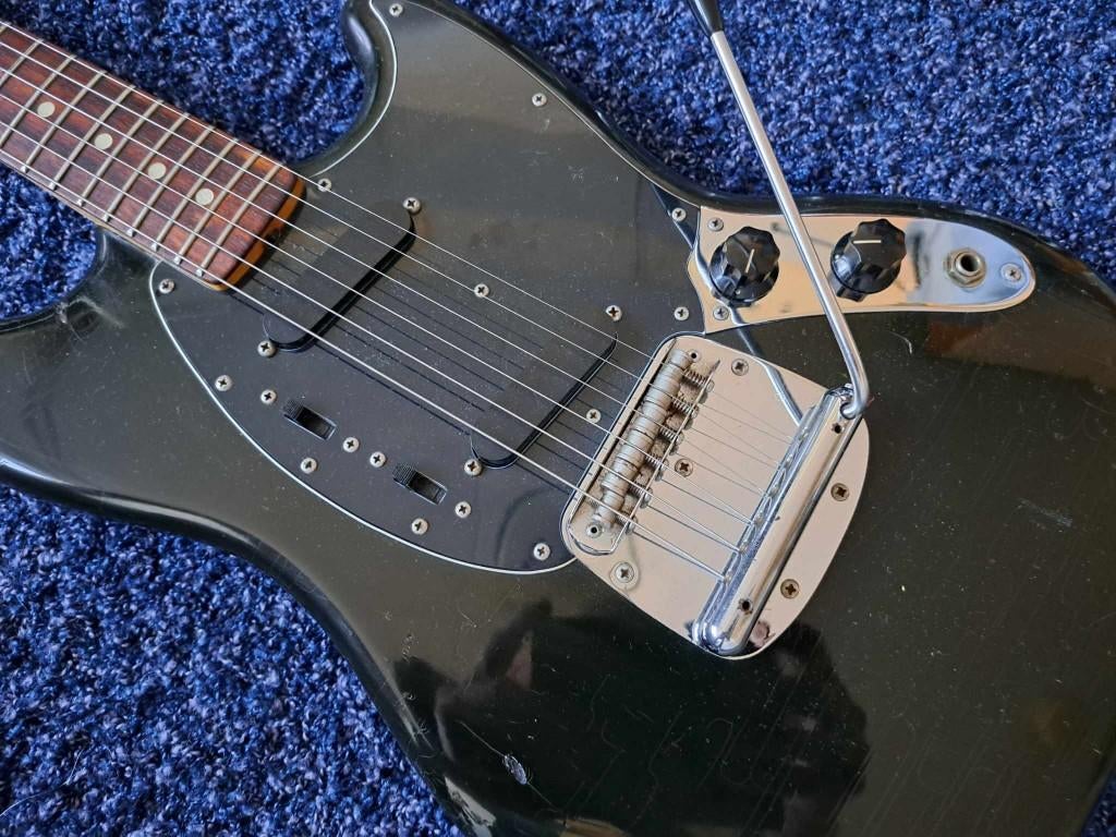 Fender Mustang 1974 100% originele staat, Ophalen, Gebruikt, Solid body, Fender